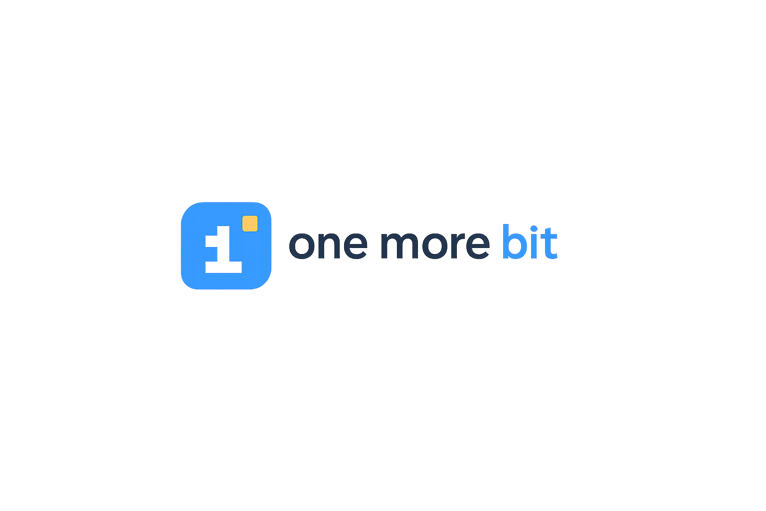 Logo one more bit